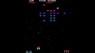 Galaxian Arcade Longplay 1979 Third Bootleg [upl. by Ecnerolf]