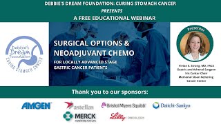 Surgical Options and Neoadjuvant Chemo for Locally Advanced Stage Gastric Cancer Patients Webinar [upl. by Slosberg875]