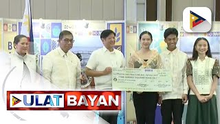 Mga nagwagi sa National Invention Contest and Exhibits ginawaran ng Presidential Award [upl. by Suk]