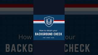 How to get a Background Check [upl. by Deedahs]