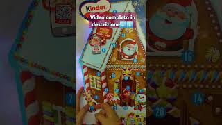 Apriamo 5 CALENDARI AVVENTO KINDER 2024🎄shorts unboxing asmr [upl. by Ichabod]