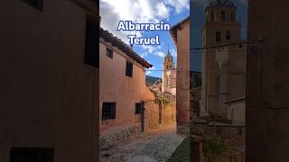 El pueblo más bonito de España Albarracín  Teruel shorts vacaciones españa virginiaenunclick [upl. by Charleen]