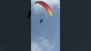 🇵🇹travelPowred Paragliding 🪂at Quarteiras beachPortugal [upl. by Irwin]