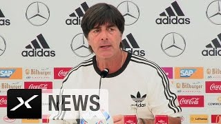 Joachim Löw quotWürden uns alle für Toni Kroos freuenquot  DFB  Real Madrid  Atletico Madrid [upl. by Oetsira]