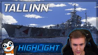 World of Warships  Neuer 8er Russenkreuzer erster Eindruck  Tallinn Stream Highlight [upl. by Ivy566]