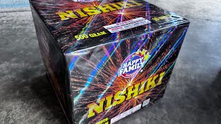 Nishiki 500 Gram Firework Cake by HappyFamily Fireworks 💥💥 beautiful cake [upl. by Junius]