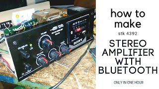 How To Make 💥 Stereo Amp With Bluetooth 🔊 Stk4392 🎤 FULL EXPLAIN IN Tamil FullHd 1080p [upl. by Eentruoc]