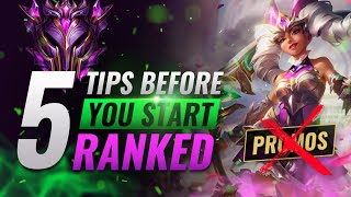 EVERYTHING You MUST Know BEFORE Starting Ranked in Season 11  League of Legends [upl. by Banna40]