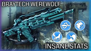 BRAYTECH WEREWOLF NOW HAS BUILT IN AIMBOT  DESTINY 2 WEAPON REVIEW [upl. by Larianna24]