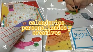 3 IDEAS DE CALENDARIOS PERSONALIZADOS Y SIN IMPRIMIR  micnotes 🌈🗓️🦋✨ [upl. by Philbin17]