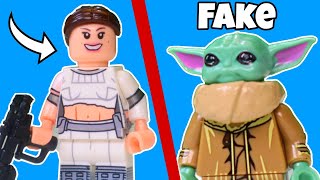 I bought VISIBLY FAKE LEGO Star Wars Minifigures… [upl. by Afinom]