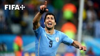 Luis Suarezs Game Winning Goal v England  2014 FIFA World Cup [upl. by Idette]