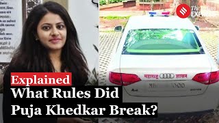 Explained What Rules Did Probationary IAS Officer Puja Khedkar Break amp What Next For Her [upl. by Paapanen481]