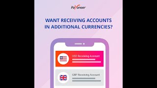 How to Request a Payoneer Receiving Account in Another Currency [upl. by Rockwell]