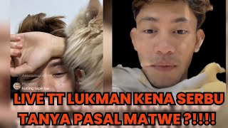 LUKMAN TERKEDU TENGOK KOMEN KT LIVE TENTANG SAFWAN DI MANA SAFWAN [upl. by Yendahc435]