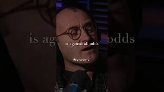 Phil Collins  Against All Odds acapella vocalsonly voice voceux vocals 80s music [upl. by Oigile]