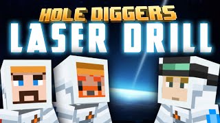 Minecraft  Laser Drill  Hole Diggers 49 [upl. by Kcirrek103]