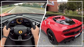 Acelerando o FERRARI 296 GTS de 830 cv em Maranello INSANO  Ep 14 [upl. by Meara61]