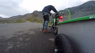 Großglockner Hochalpenstraße mit Tretmoped  31082024  Peugeot 103 [upl. by Asihtal343]