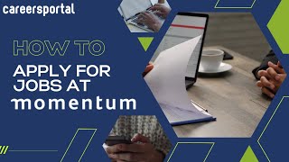 How To Apply For Jobs At Momentum  Careers Portal [upl. by Nylave]