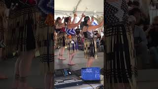 Maori Women Dancers  Indigenous Arts Festival shorts polynesian [upl. by Naoma799]