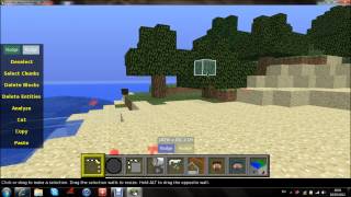 Minecraft  How to set spawn using MCedit [upl. by Thalia]