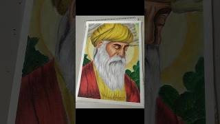 Gurunanak dev ji drawingart ytshots best viral trending gurunanakdevji [upl. by Salahi975]