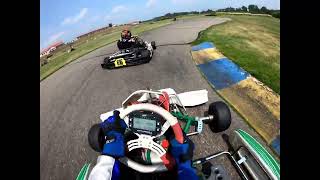 2023 Derek Wagner KA100 Senior Stockholm Karting Center 9 Pre Final [upl. by Ilona536]