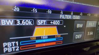 Optimizing the Icom 7300 for ESSB reception [upl. by Aikas]