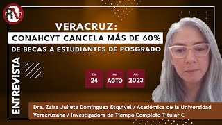 Veracruz Conahcyt cancela más de 60 de becas a estudiantes de posgrado [upl. by Chalmers582]