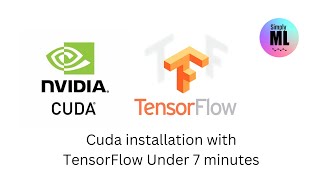 CUDA Installation with Tensorflow [upl. by Sakmar]