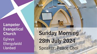 Lampeter Evangelical Church Morning Service 28th July 2024 [upl. by Whiffen]