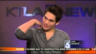 Interview Dylan Sprayberry  Man Of Steel [upl. by Berrie]