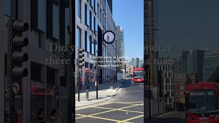 Man “trapped” in the clock in Paddington 🤯 shortsvideo [upl. by Halie]