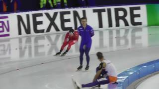 20161210 WC4 Heerenveen Sverre Lunde Pedersen på 1500meter [upl. by Lerud]