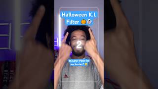 Was sieht am besten aus 🤷🏾‍♂️🎃 halloween filter kostüm [upl. by Adnoloy700]