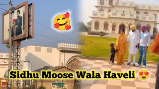 Sidhu Moose Wala Haveli 🥰 Moosewala Always In Our Hearts 😍 [upl. by Ainafetse111]