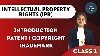 Intellectual Property Rights  Patent  Copyright  Trademark  IPR [upl. by Liebowitz]