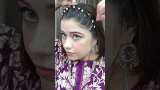 Front Headband Hairstyles Tutorial 🌸shorts youtubeshorts hairstyle [upl. by Orlov]