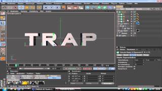 Cinema 4D Tutorial  Buchstaben drehen lassen German [upl. by Veejar]