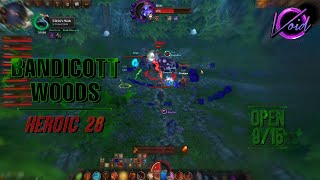 BANDICOTT WOODS HEROIC 26 RAID – VILLAGERS AND HEROES [upl. by Nnadroj]