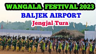 Wangala Festival 2023  Baljek Airport Jengjal last day [upl. by Gretal436]