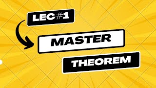 Master theorem in DAA Master theorem in design and design DAA [upl. by Hescock]