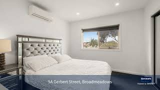 Elegant amp Stylish Townhouse With No Body Corporate  9A Gerbert Street Broadmeadows [upl. by Inobe]