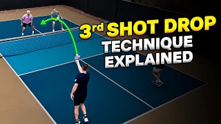 How to Hit a 3rd Shot Drop in Pickleball [upl. by Pearce]