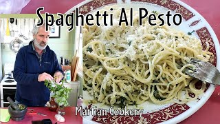 Spaghetti Al Pesto  Martian Cookery [upl. by Willey805]