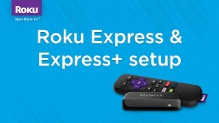 How to set up the Roku ExpressExpress Model 37003710 [upl. by Maice443]