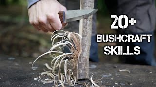 Simple Bushcraft Tips amp Skills [upl. by Atsirk276]