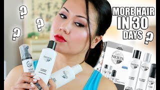 NIOXIN SYSTEM 2 FOR FULLER amp LONGER HAIR 30 DAY HONEST REVIEW [upl. by Arihas738]