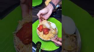 Chicken biryani 🤤shortvideosyoutubefoodbiriyaninonvegyummytrending [upl. by Neeven196]